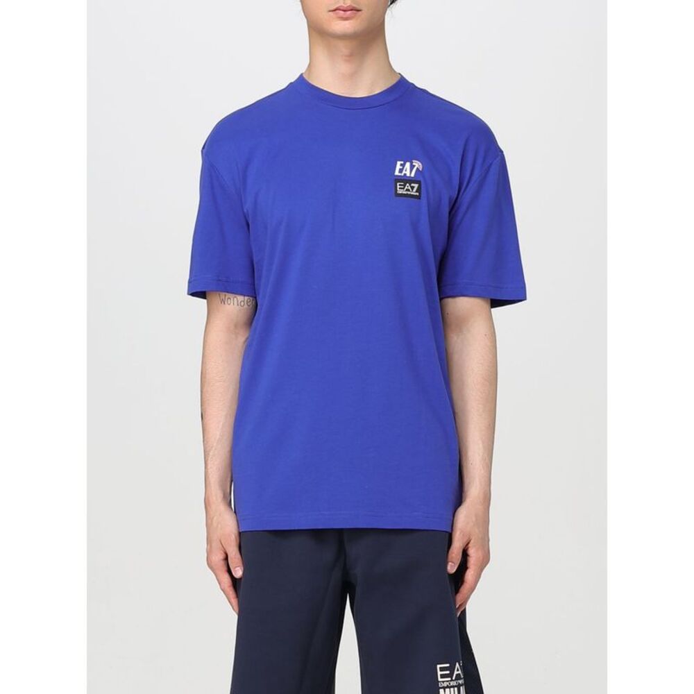 Ea7 T-Shirt Men Blue